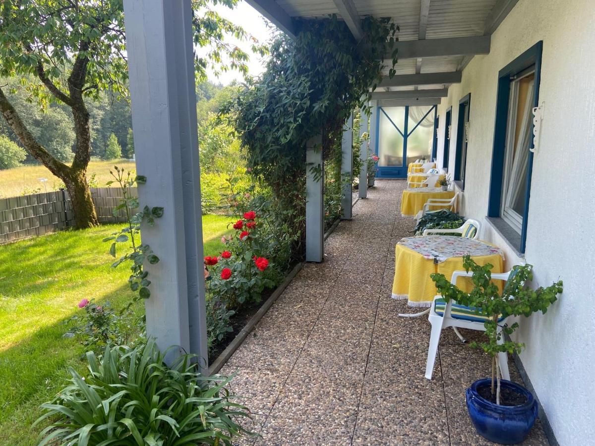 Pension-Ferienwohnung Liesbachtal Direkt Am Waldrand Bayerische Rhoen 쇼나우엔더브렌드 외부 사진