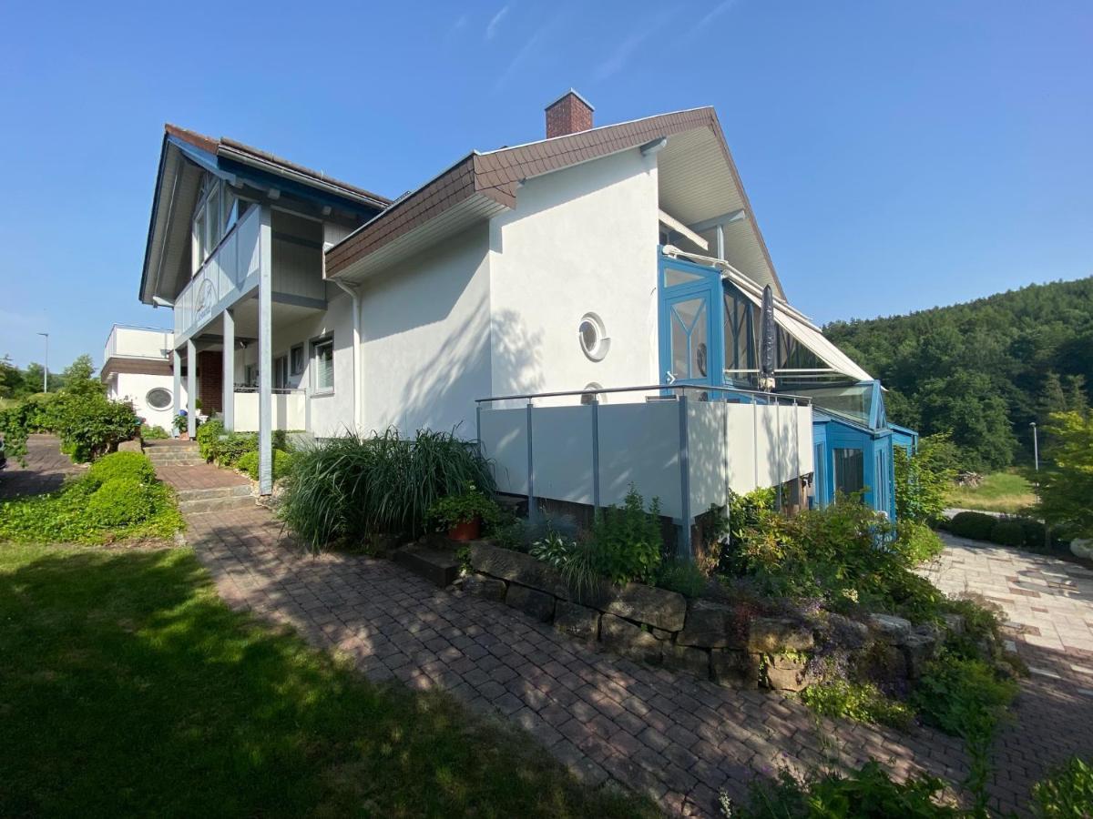 Pension-Ferienwohnung Liesbachtal Direkt Am Waldrand Bayerische Rhoen 쇼나우엔더브렌드 외부 사진