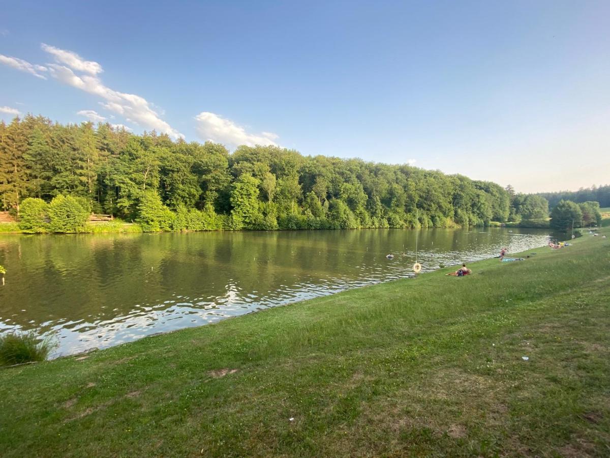 Pension-Ferienwohnung Liesbachtal Direkt Am Waldrand Bayerische Rhoen 쇼나우엔더브렌드 외부 사진