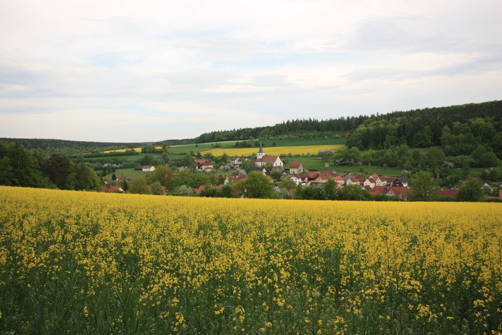 Pension-Ferienwohnung Liesbachtal Direkt Am Waldrand Bayerische Rhoen 쇼나우엔더브렌드 외부 사진